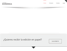 Tablet Screenshot of catalunyaeconomica.com